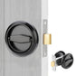 Hidden Door Lock Invisible Latch Double Sided Privacy Lock for Bedroom Bathroom Stainless Steel