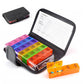 Weekly Pill Organizer Individual Medicine Containers for Vitamins Supplements