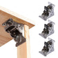 4Pcs 90 Degree Self Locking Folding Hinge for Tables Chairs and Workbenches