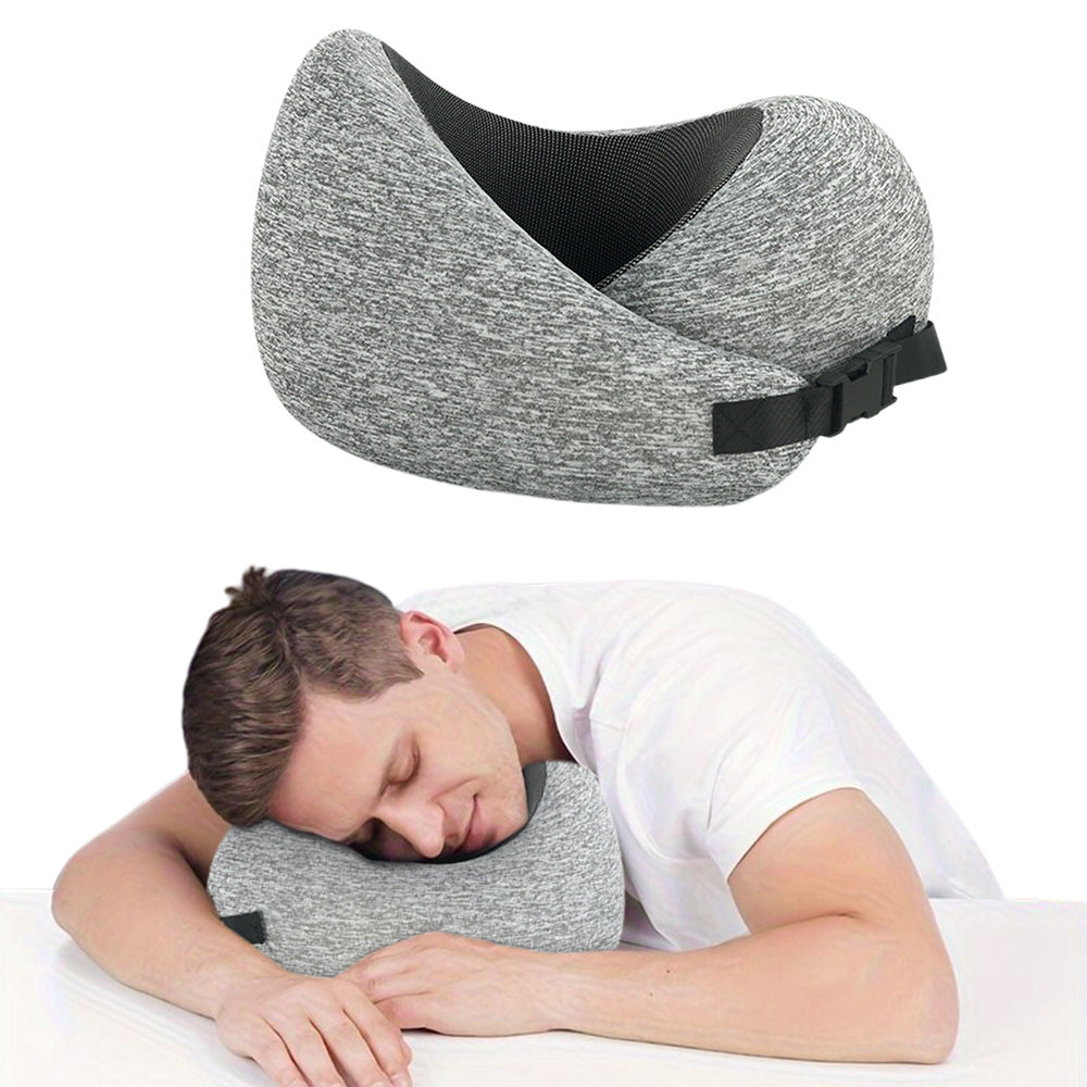 Memory Foam U Shaped Travel Pillow Neck Pillow For Travel Car Home