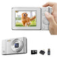 4K Digital Camera Screen Video for Photography with 32GB Memory Card