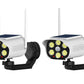 66-LEDs Magnetic Solar Light Fake Security Camera Shape Lamp Outdoor Lighting