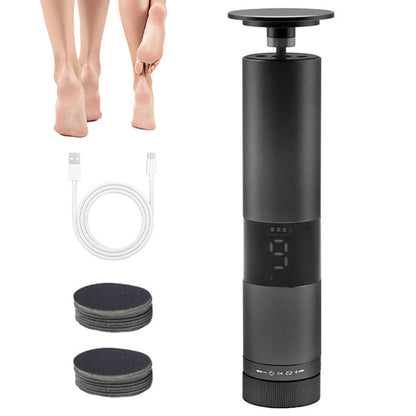 Electric Digital Foot Callus Remover Adjustable Speed Rechargeable Foot Sander For Dead Skin