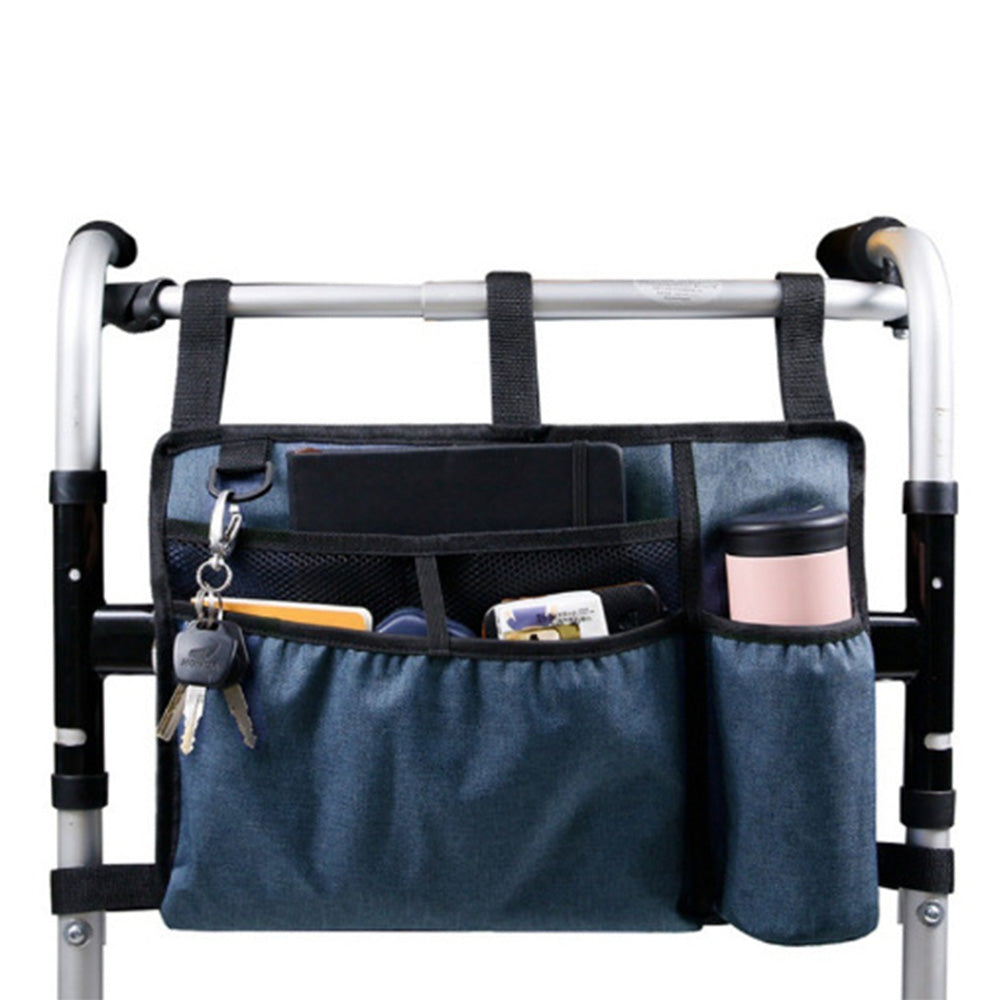 Premium Walker Storage Bag with Multiple Pockets