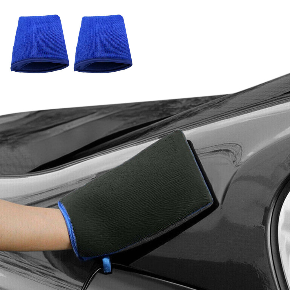 2XCar Detailing Clay Mitt for Removing Iron Particles and Paint Over Spray and Contaminants