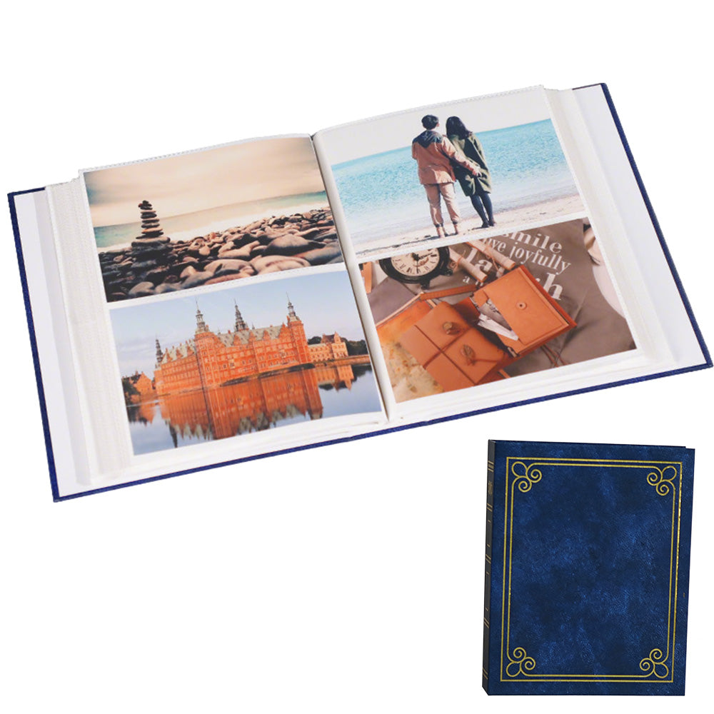 200 Pockets Photo Album 4x6 Picture Book with PP Sleeves for Wedding Gift