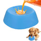 Slow Feeder Dog Bowls With Rolling Ball Anti-Choking For Liquid Treat