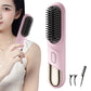 Portable Cordless Hair Straightener Brush with Four?Adjustable?Temperatures