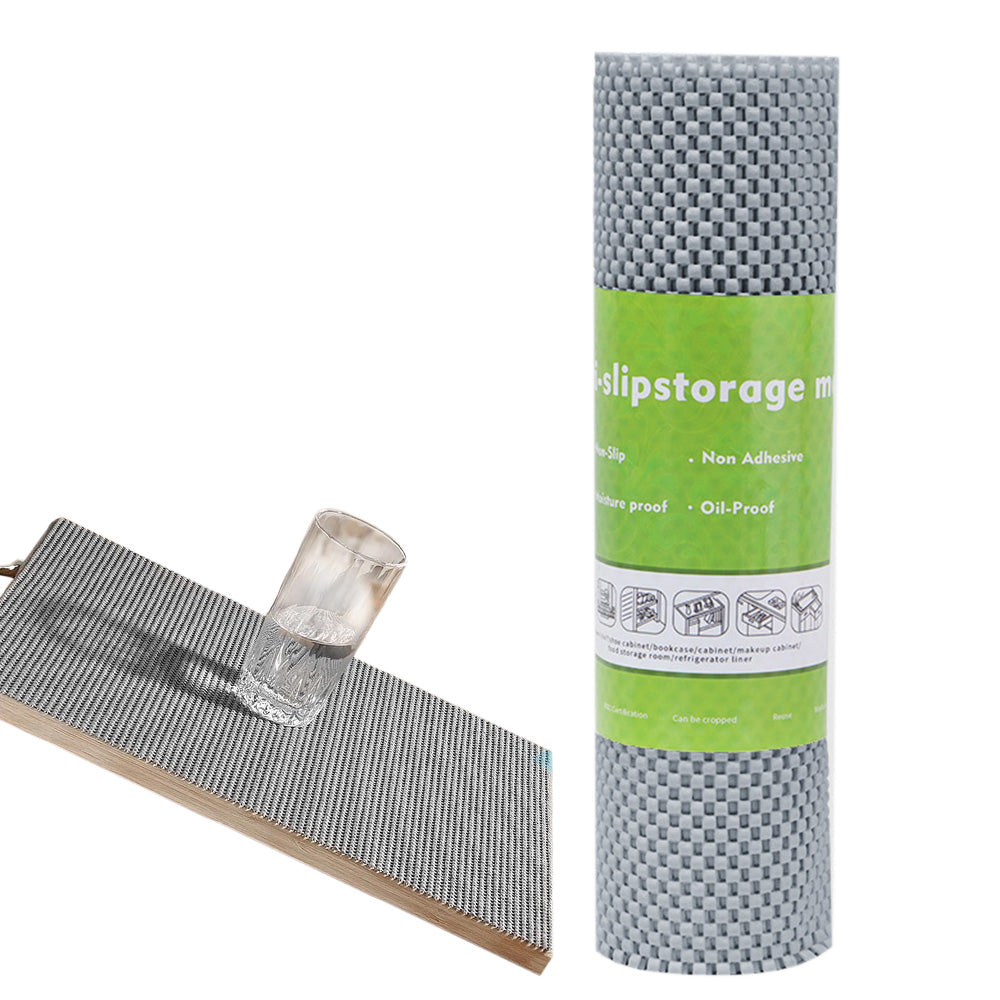 Non-Adhesive Drawer and Shelf Liner for Cabinet Wardrobe