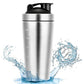 750ml 304 Stainless Steel Protein Shaker Bottle with Mixing Ball
