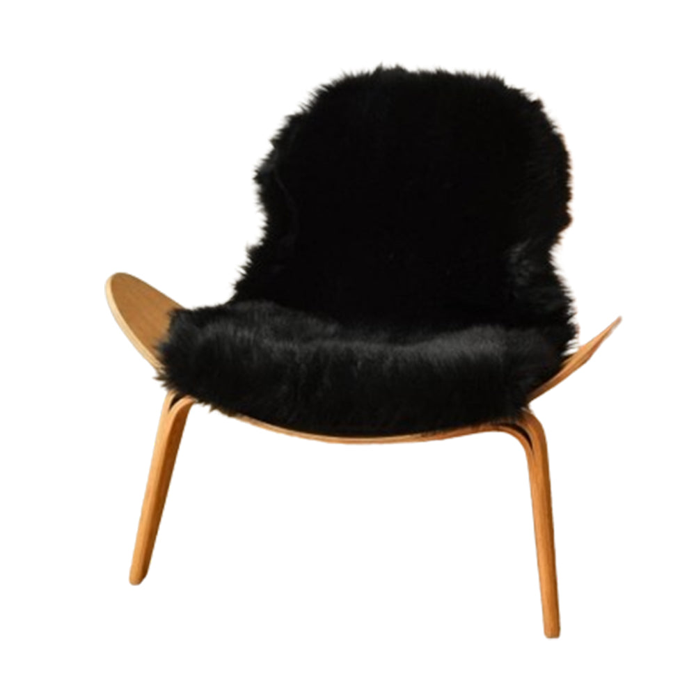 Faux Sheepskin Fluffy Rugs Chair Seat Covers