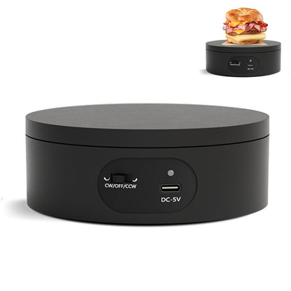 Motorized Rotating Display Stand Turner Cup Platform for Epoxy Glitter Tumbler 360 Degree Rotating Turntable Base