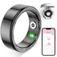 Smart Health Ring Tracking Heart Rate Blood Oxygen Sleep with Charging Case Waterproof