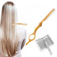 Hair Thinning Razor with 10 Replacement Blades for Professional Salon and Home Use