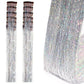 12-Piece Hair Tinsel Clip Kit for Sparkling Hair Extensions