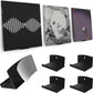 4Pcs Vinyl Wall Mount Record Wall Display Album Wall Mount for 1LP and 2LP