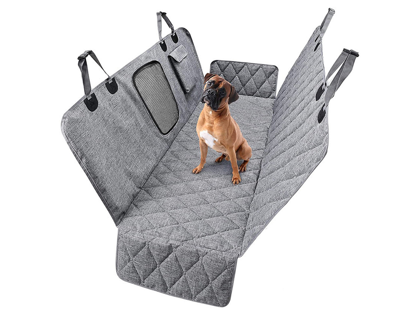 Oxford Cloth Dog Car Seat Cover Back Seat Cover Cars Trucks SUVs Hammock for Pet