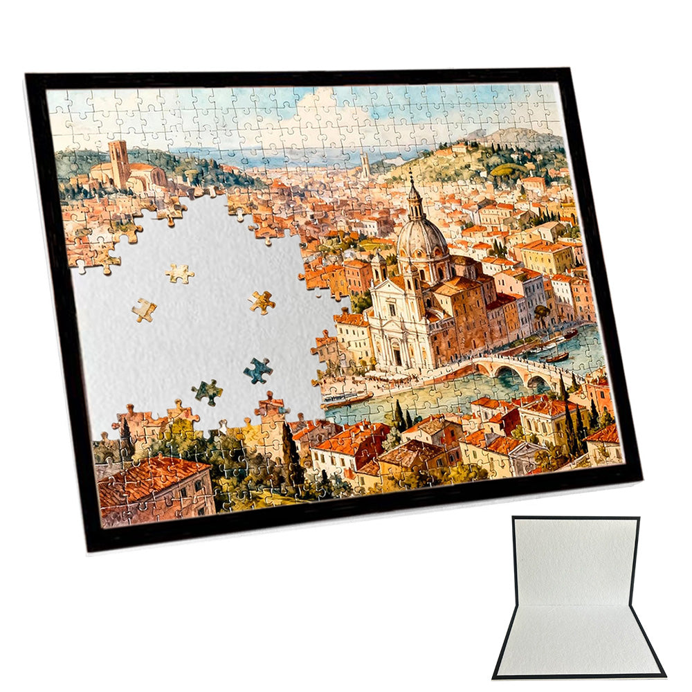 Puzzle Board Portable Felt Puzzle 1000 Pieces Puzzle Storage Organizer