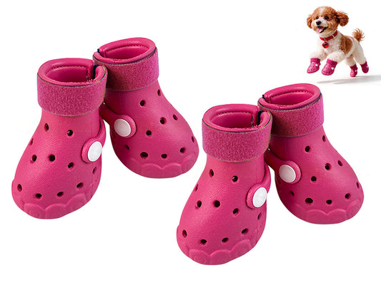 EVA Dog Shoes with Breathable Holes Pet Booties Puppy Booties