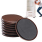 8 Piece Furniture Sliders Reusable Pads for Hardwood Floors and Carpet