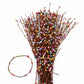 100 PCS Faux Pussy Willow Branches Realistic Artificial Willow Stems for DIY Crafts