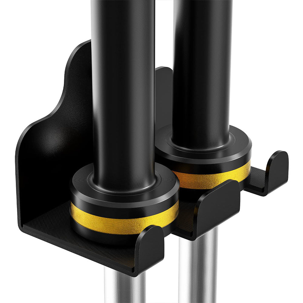 Olympic Barbell Hanger Garage Gym Bar Wall Rack Vertical Barbell Mount