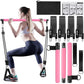 Pilates Bar Kit with Resistance Bands for Full Body Workouts Yoga Pilates