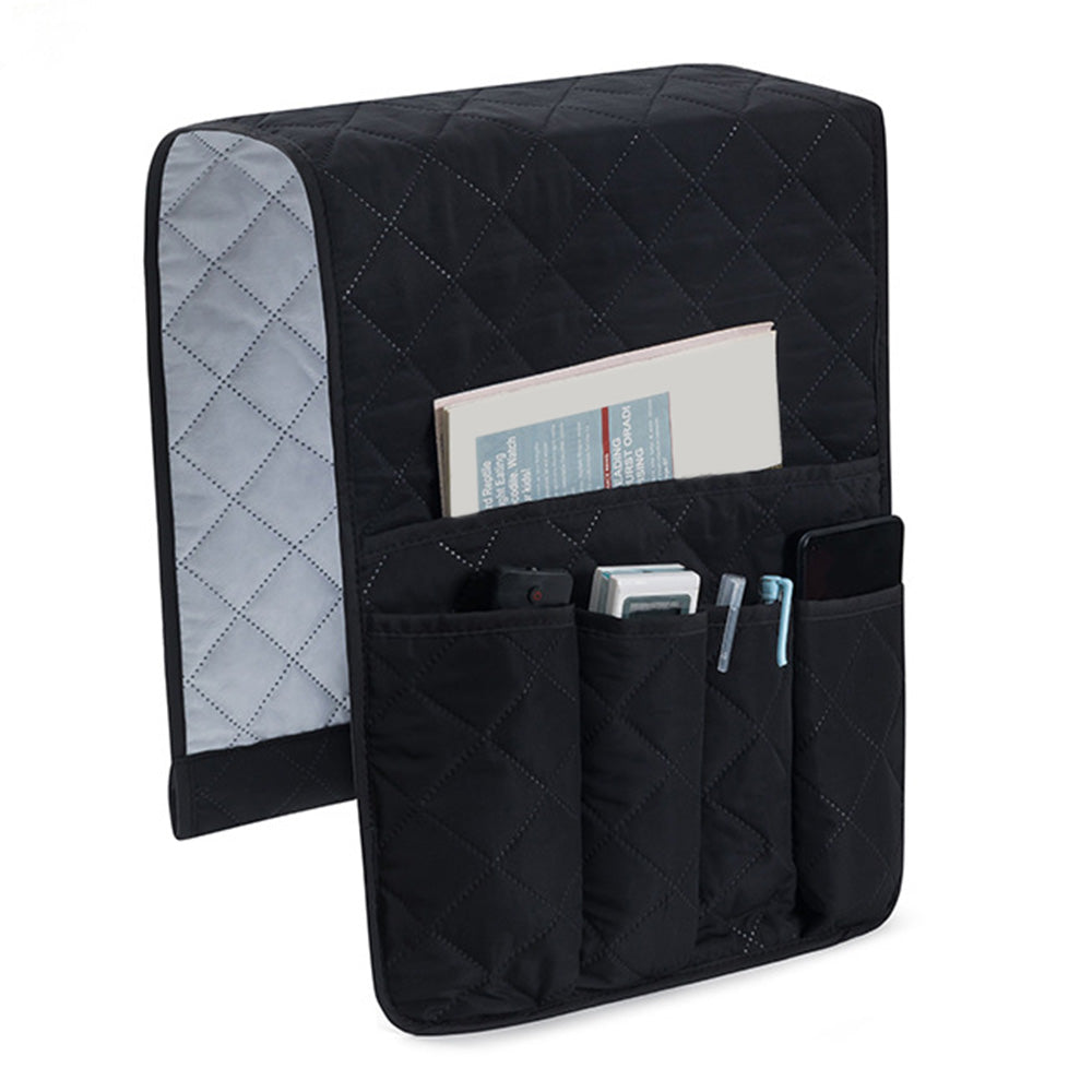 5 Pocket Sofa Armrest Organizer Remote Holder Bag for Couch and Chair
