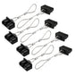 2X4Pcs Dust Cap Black Plug Cover Style Connectors for 50AMP Battery Caravan