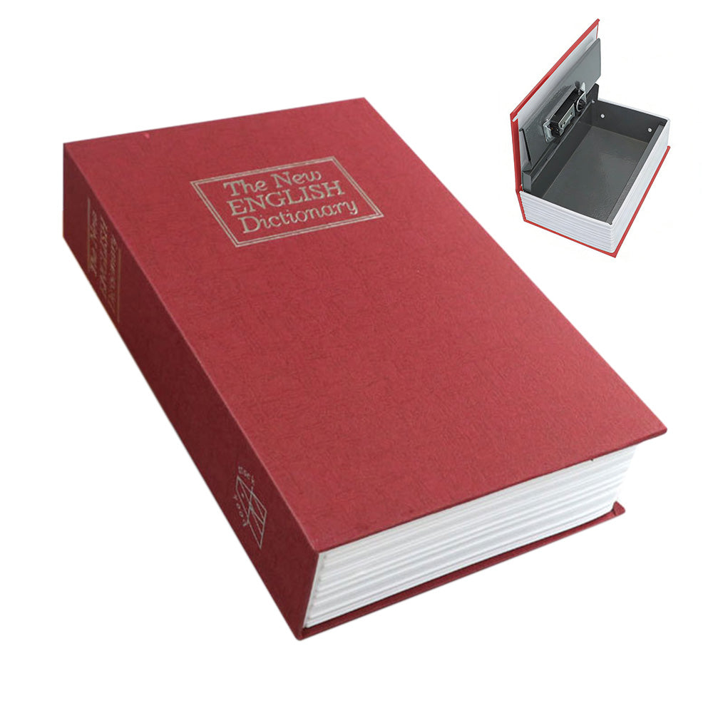 Fake Book Safe with Combination Lock Book Safe Lock Box for Cash Jewellery