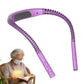 LED Book Light Adjustable Brightness Neck Reading Light for Knitting Repairing