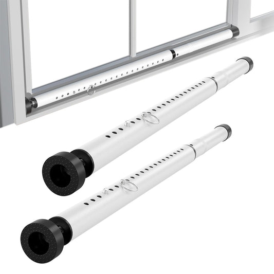 2X Adjustable Sliding Window Door Security Bar for Home Apartment Hotel