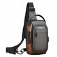 Anti-theft Chest Shoulder Crossbody Sling Bag with USB Port