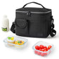 Insulated Lunch Bag Large Capacity with Shoulder Strap