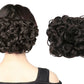 Curly Hair Bun Extension Messy Bun Hairpiece for Instant Updo