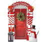 Christmas Decorations Merry Christmas Hanging Banner Porch Sign Xmas Banner Christmas Door Cover