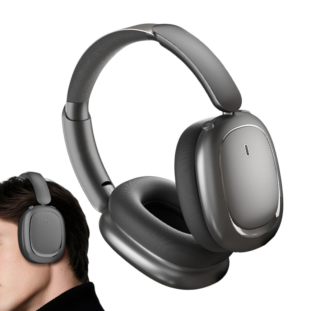 Wireless Bluetooth Headphones Lightweight Clear Over Ear Bluetooth Headsets for Phone PC