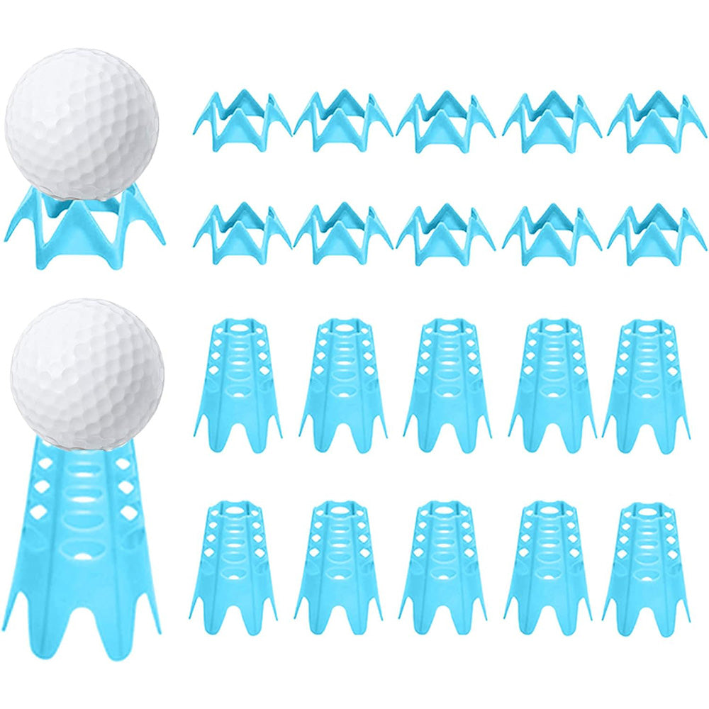 Reusable Plastic Golf Tees Lightweight for Indoor and Outdoor Golf Practice
