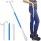 Long Handle Shoe Horn Adjustable Dressing Aid with S-Hook for Seniors