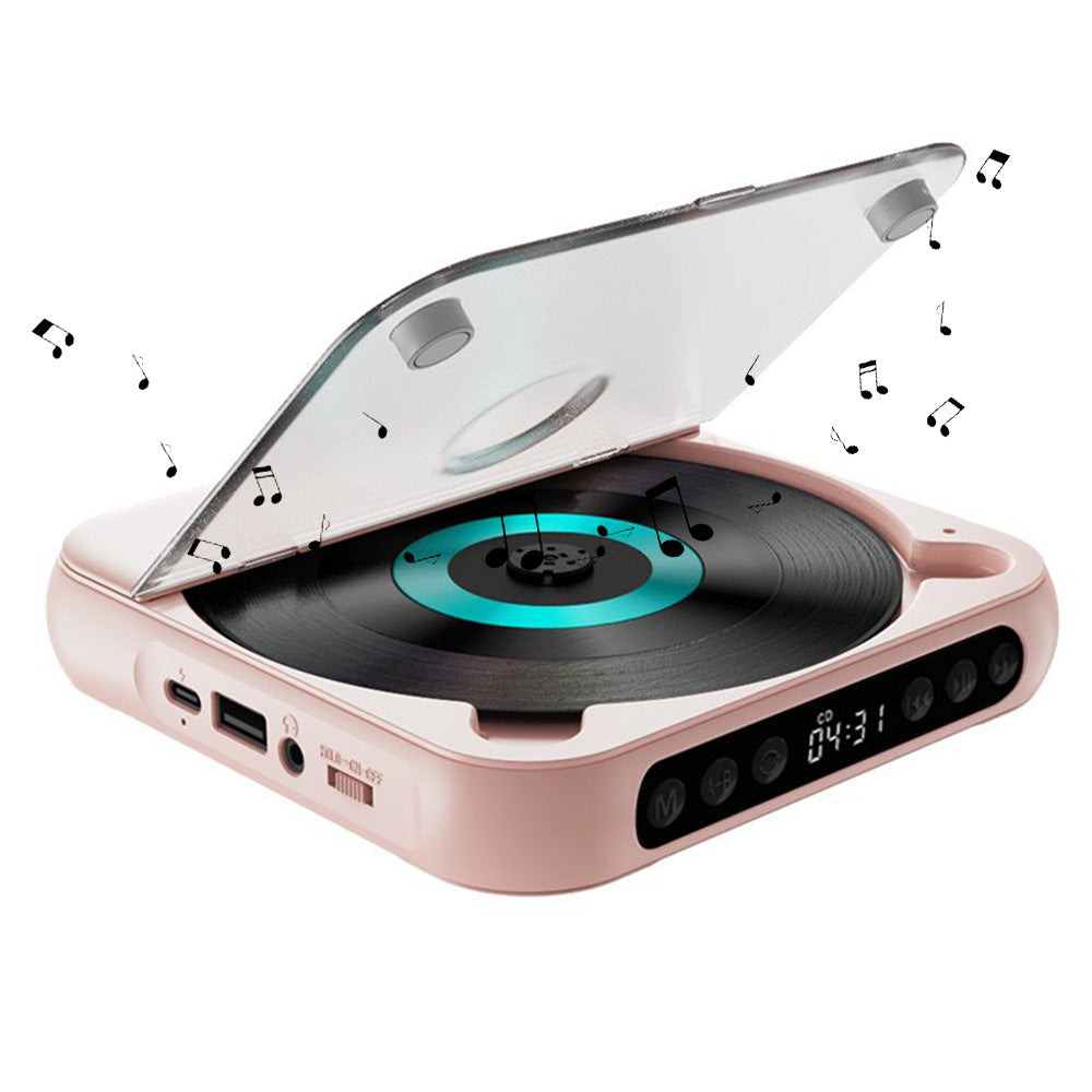 Rechargeable CD Player with Bluetooth Portable Personal CD Player