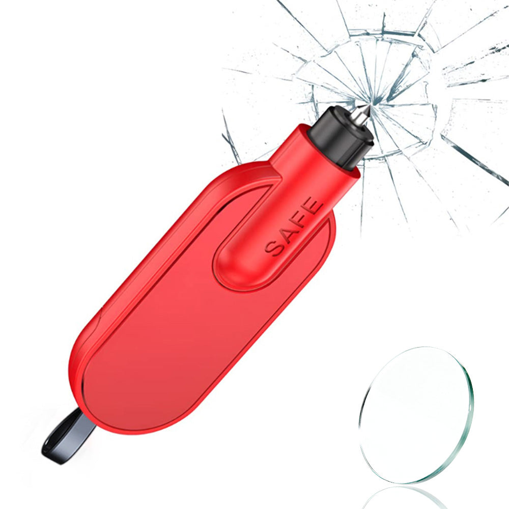 2 in 1 Car Emergency Escape Tool Glass Breaker Safety Hammer belt Cutter