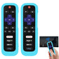2 Pack Glow in The Dark Silicone Case Cover for Roku TV Remote