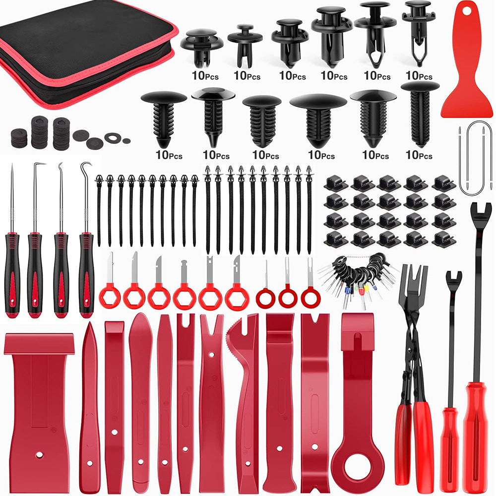 238-Piece Car Panel and Radio Bumper Remover Set for Vehicle Disassembly and Installation