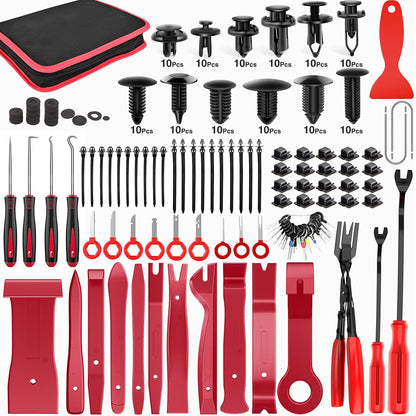 238-Piece Car Panel and Radio Bumper Remover Set for Vehicle Disassembly and Installation