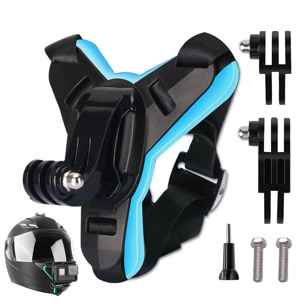 Motorcycle Helmet Chin Mount for Action Camera Quick Release Shockproof