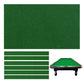 7Pcs Billiard Cloth Pool Table Felt Cloth with 6 Cloth Strips for 7 8 9 Foot Table
