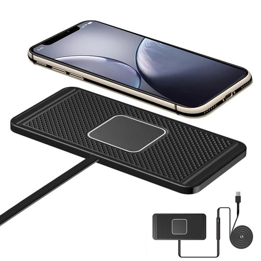 Wireless Car Charger Pad 15W Fast Charging for iPhone 16 Pro Max 15 14 13