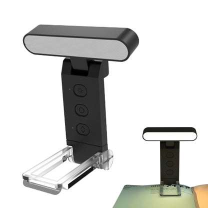 USB Rechargeable Reading Light With 5 Color Temperatures 6 Level Brightness
