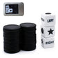 Left Right Center Dice Game Prime Set with 3 Dices 24 Chips for Party Family Fun