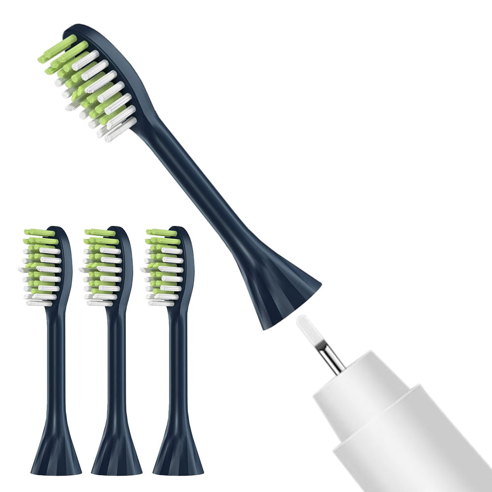 4Pcs Toothbrush Replacement Heads and Head Covers for Philips HY1100/1200/One Series